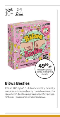 Gra Bitwa Besties promocja w Empik