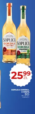Likier Soplica Gorzka z miętą promocja w Duży Ben