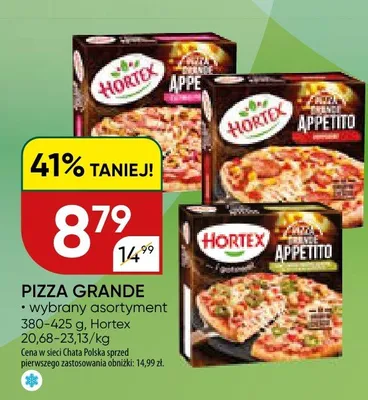 Pizza Grande wybrany asortyment promocja w Chata Polska