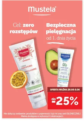 Krem na rozstępy Mustela Maternite promocja w Super-Pharm