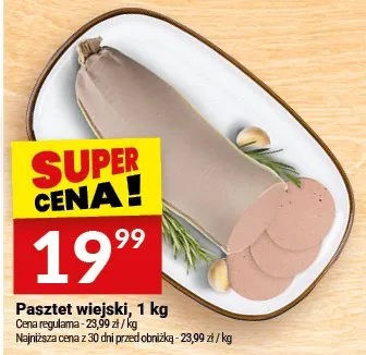Pasztet wiejski promocja w Twój Market