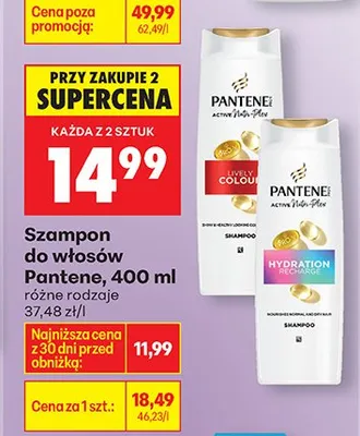 Szampon do włosów różne rodzaje promocja w Biedronka