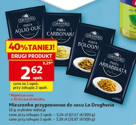 Mieszanka przyprawowa do sosu La Drogheria promocja w Auchan