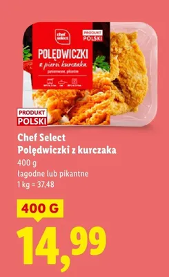 Polędwiczki z kurczaka promocja w Lidl