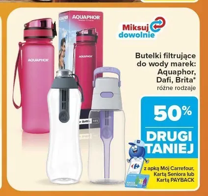 Butelka filtrująca do wody Aquaphor promocja w Carrefour