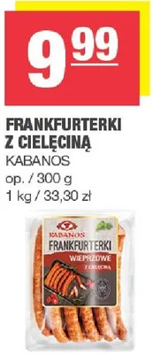 Frankfurterki z cielęciną promocja w SPAR