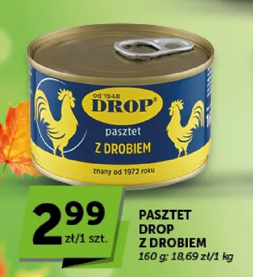 Pasztet z drobiem Drop promocja w Groszek