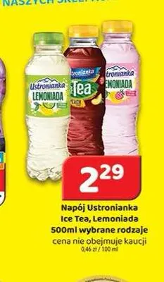 Napój Ustronianka Lemoniada promocja w Delfin