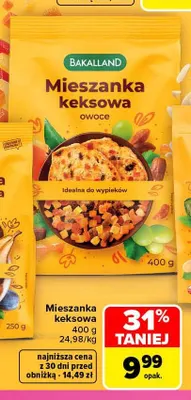 Mieszanka keksowa Bakalland promocja w Carrefour