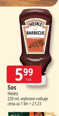 Sos Heinz Barbecue promocja w Leclerc