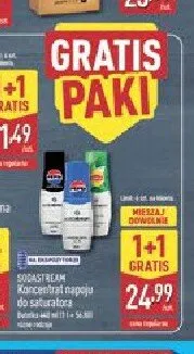 Koncentrat napoju do saturatora Sodastream promocja w Aldi