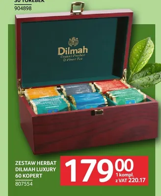 Zestaw herbat Dilmah Luxury promocja w Selgros