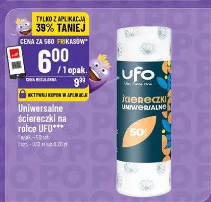 Uniwersalne ściereczki na rolce promocja w POLOmarket