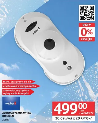 Automatyczna myjka do okien Webber promocja w Selgros