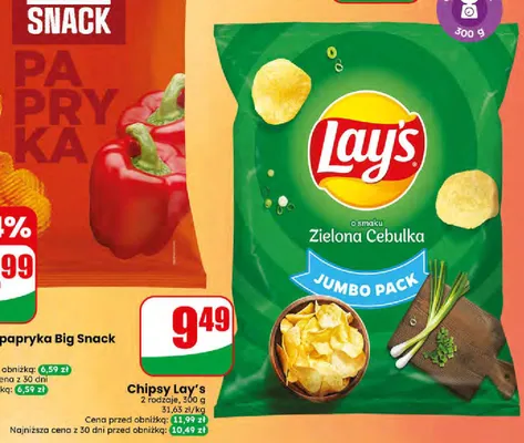 Chipsy papryka promocja w Dino