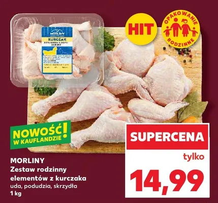 Zestaw rodzinny elementów z kurczaka - podudzie promocja w Kaufland