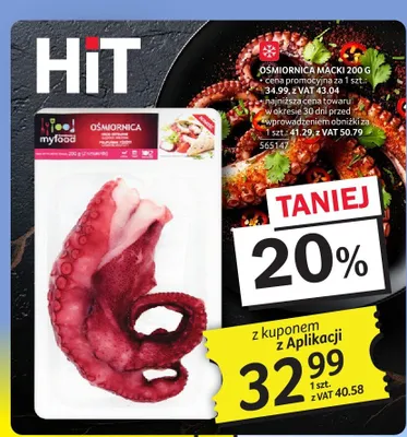 Ośmiornica macki myfood promocja w Selgros