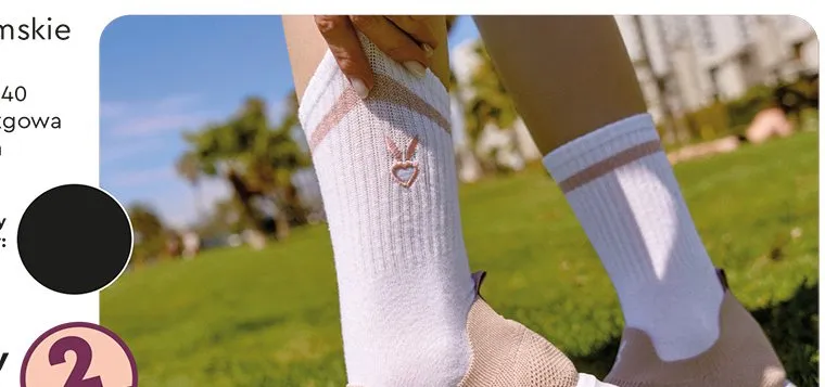 Skarpety damskie promocja w Biedronka