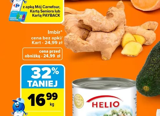 Imbir promocja w Carrefour Market