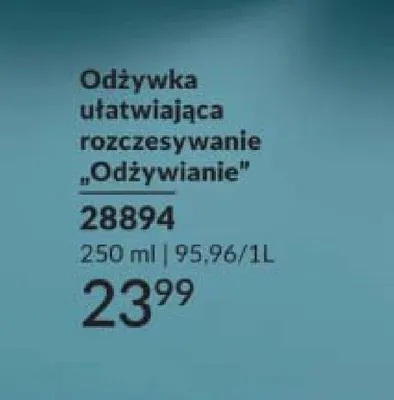 Odżywka ułatwiająca rozczesywanie Odżywianie Advance Techniques by Avon Absolute Nourishment promocja w AVON