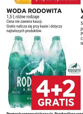 Woda Rodowita promocja w Stokrotka