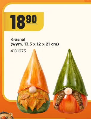 Krasnal 13,5x12x21 cm promocja w MR. DIY