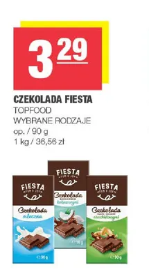 Czekolada Fiesta promocja w SPAR