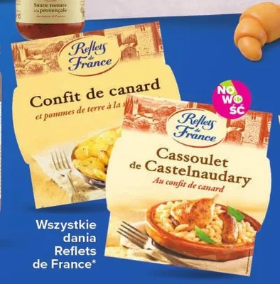 Danie Cassoulet de Castelnaudary au confit de canard Reflets de France promocja w Carrefour Market