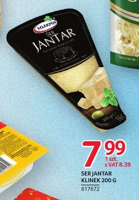 Ser Jantar klinek Mlekpol promocja w Selgros