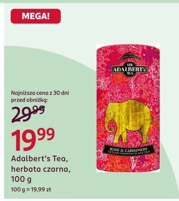 Herbata czarna promocja w Rossmann