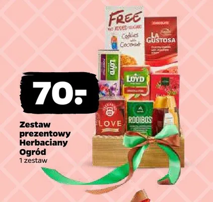 Zestaw prezentowy Herbaciany Ogród promocja w Netto