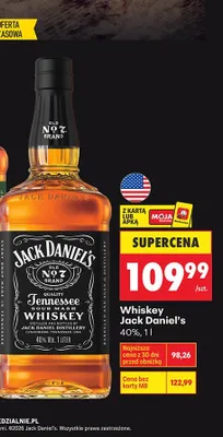 Whiskey No. 7 promocja w Biedronka