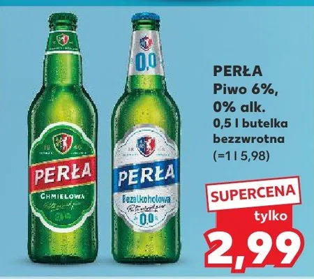 Piwo 6%, 0% alk. promocja w Kaufland
