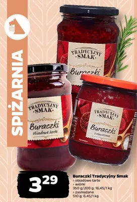 Buraczki zasmażane promocja w Netto