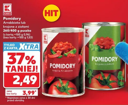 Pomidory K-Classic promocja w Kaufland