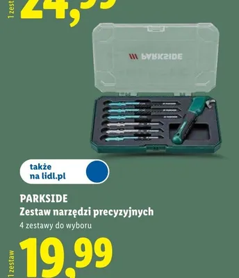 Zestaw narzędzi precyzyjnych Parkside promocja w Lidl