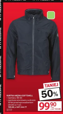 Kurtka męska softshell promocja w Selgros