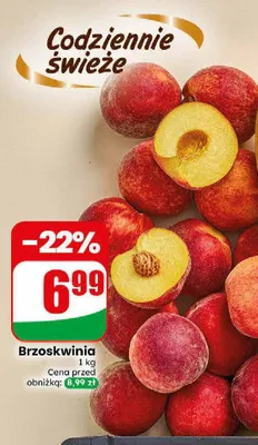 Brzoskwinia promocja w Dino