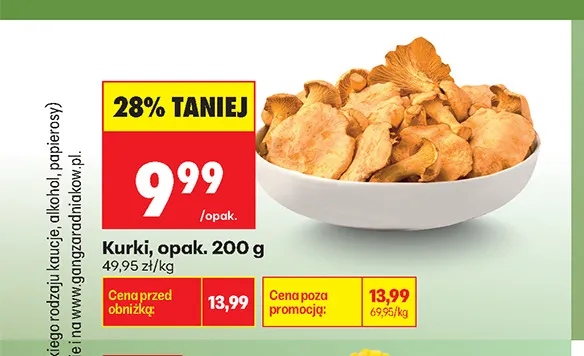Kurki promocja w Biedronka