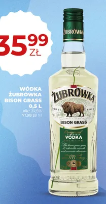 Wódka Żubrówka Bison Grass promocja w Duży Ben