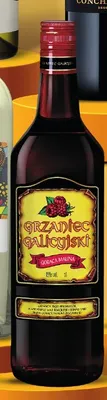 Wino czerwone Grzaniec Galicyjski Gorąca Malina promocja w Żabka