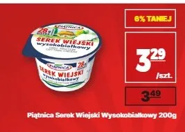 Serek wiejski wysokobiałkowy Piątnica promocja w API Market