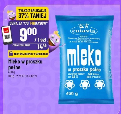 Mleko w proszku pełne promocja w POLOmarket