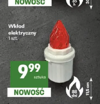 Wkład elektryczny led s5 biały promocja w Delikatesy Centrum