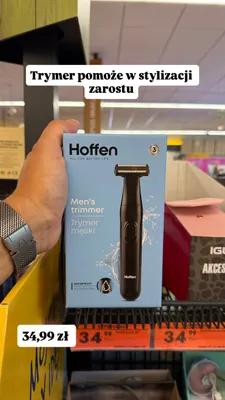 Trymer męski Hoffen promocja w Biedronka