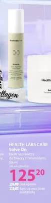 Krem tonujący do twarzy z ceramidami HEALTH LABS CARE Solve On promocja w Hebe