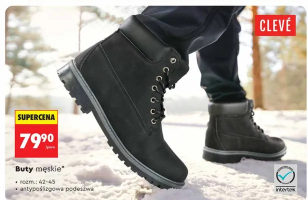 Buty męskie promocja w Biedronka