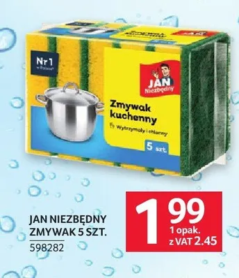 Zmywak kuchenny Jan Niezbędny 5szt. promocja w Selgros