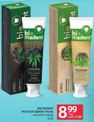 Pasta do zębów BIO MADENT 100 ML promocja w Selgros