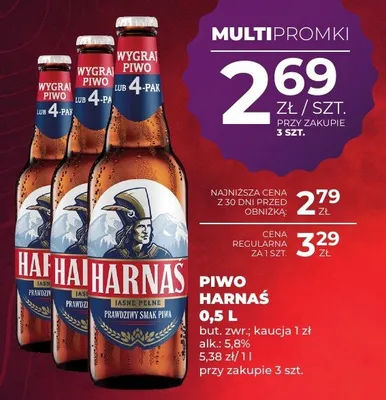 Piwo promocja w Duży Ben